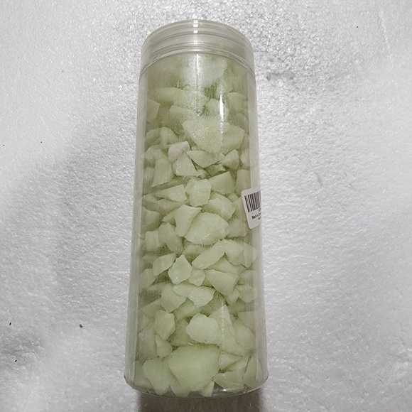 2.2lbs Glow in the dark stones rocks Yellow-Green Yard flower pot vase decor #1 - Picture 4 of 7